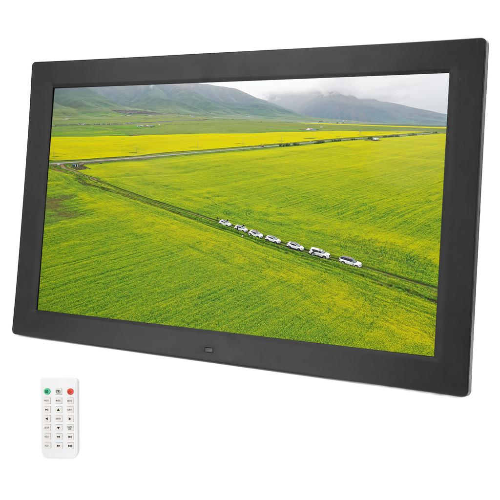 18.5 Inch Digital Photo Frame 1366x768 Resolution Electronic Wall Mountable Smart Picture Frame