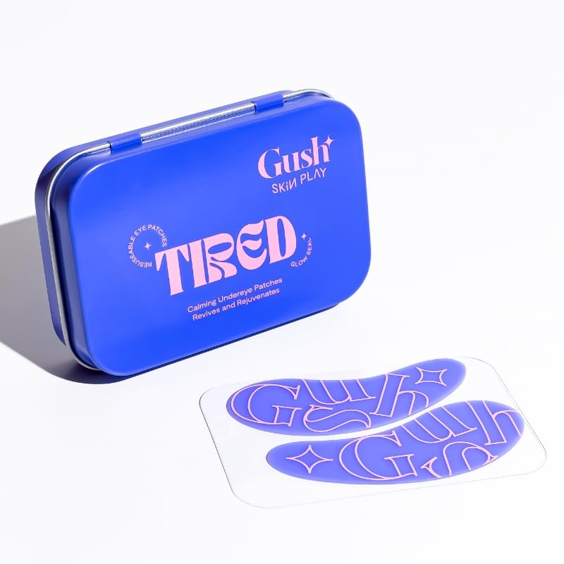 Многоразовые патчи под глаза Gush Beauty - 100% силиконовые патчи медицинского качества | Устраняют темные круги, мелкие морщины и морщины |