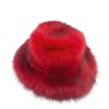 Fisherman's Hat Winter Style Brim Basin Hat Thickened Warm Imitation Fur Fur Fur Hat