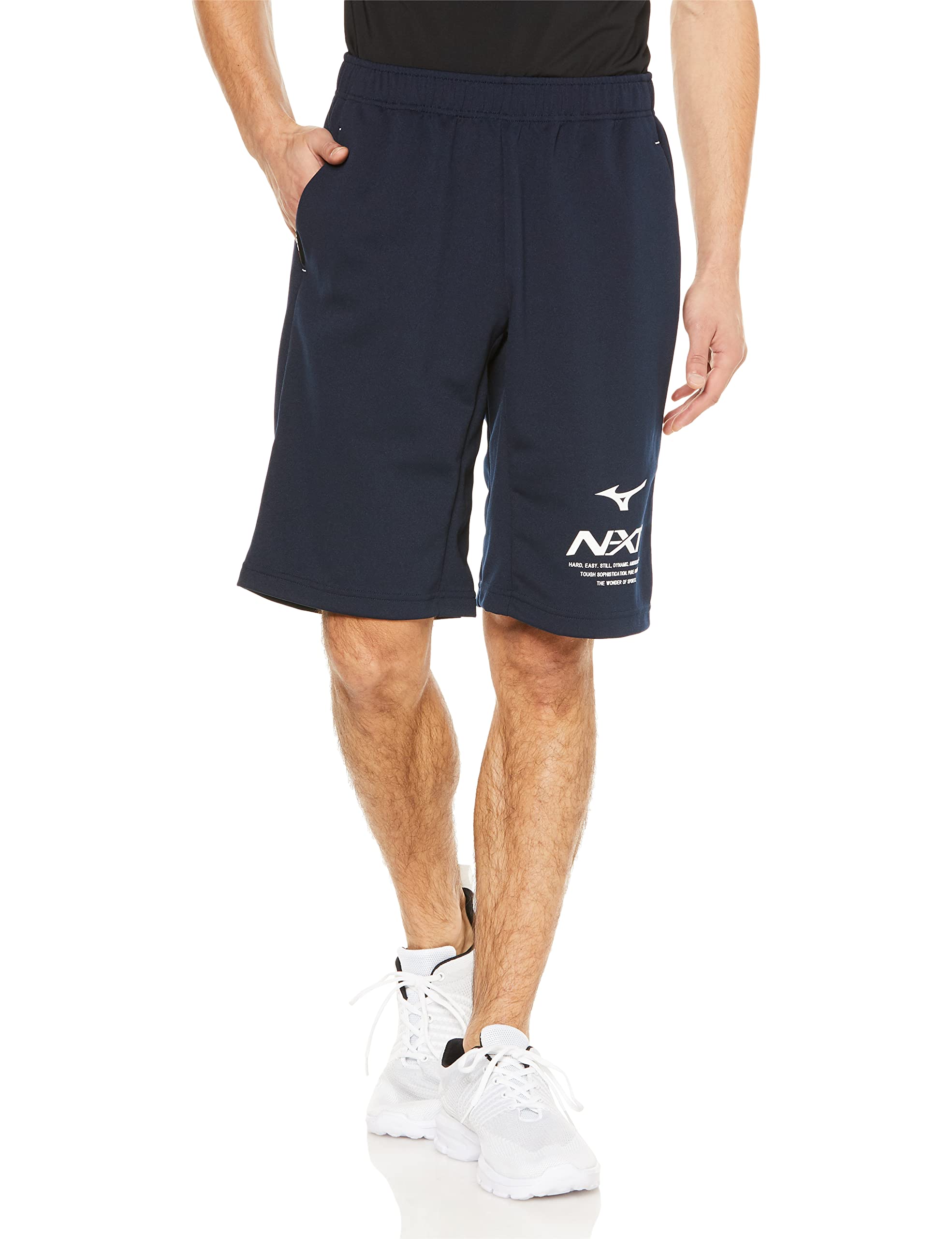 

Mizuno Training Slim Dress Size S N-XT Wear, Warm-Up Shorts, Sweat-Wicking, Quick-Drying, Fit, 32JDA211, Men s Navy,