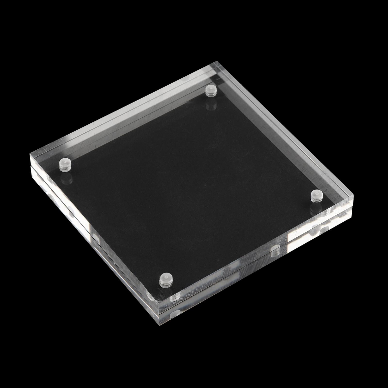 

Постерная фоторамка Прямоугольная Запасная сменная толщиной 10+10мм 10x10cm 8+8mm