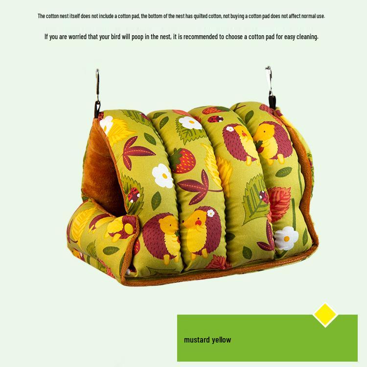 Isolerat Vinterfågelhus Bo för Papegojor & Undulater