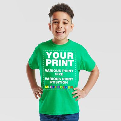 Personalised Kids T-Shirts Printed With Your Logo Or Design My Icon Branding