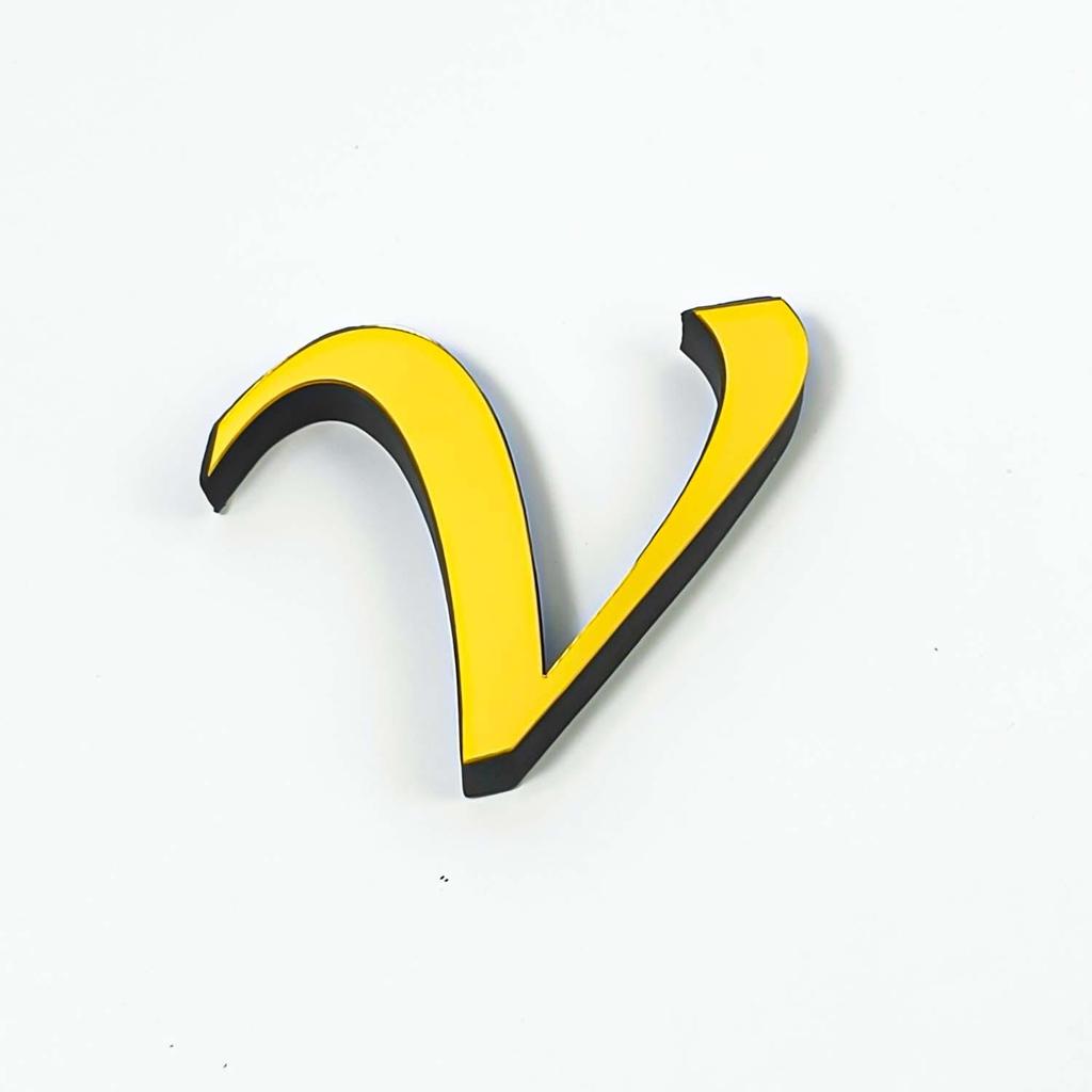 Lowercase A-Z English Mirror Wall Stickers - DIY Decorative Self-Adhesive Décor for Home & Bedroom