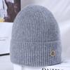 Knitted Winter Warm Womens Hat Hat Fleece Thickened Windproof Wool Hat
