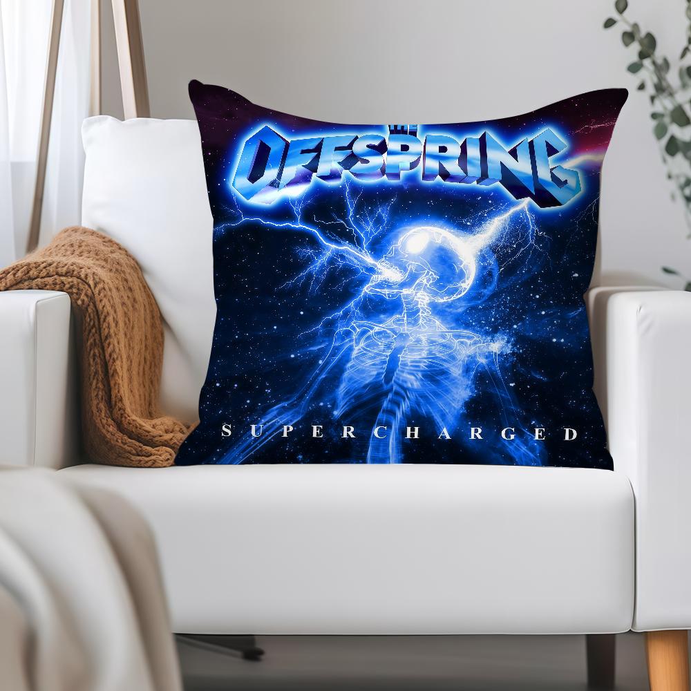Rock Band The O-Offspring Pillow Case Applicable Space For Guest Rooms Interiors Cars Office House Decoration