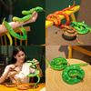 Adorable Realistic Plush Snake Toy Ultra Soft Cartoon Style For Pranks And Fun