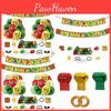 Super Mary Mario Balloons Cake Topper Banner For Vibrant Birthday Party Decor