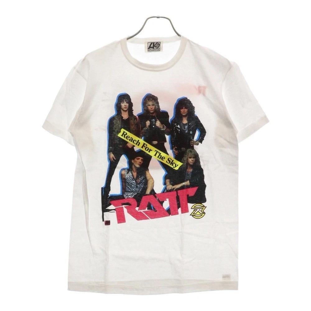 

Ratt Reach For The Sky Vintage 90s T-Shirt White Band Tee XL Size Japan Sourced 2XL