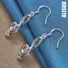 925 Sterling Silber Piercing Ohrringe Modischer Hochzeitsschmuck