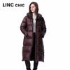 Jinyujie Women's Puffy Long 90% Duck Down Winter Coat