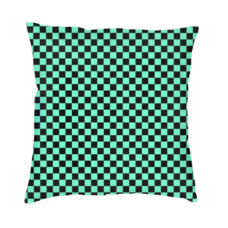Chess Pillow Case xcm for Sofa Chessboard Game Luxury Cushion Cover Soft Pillowcase