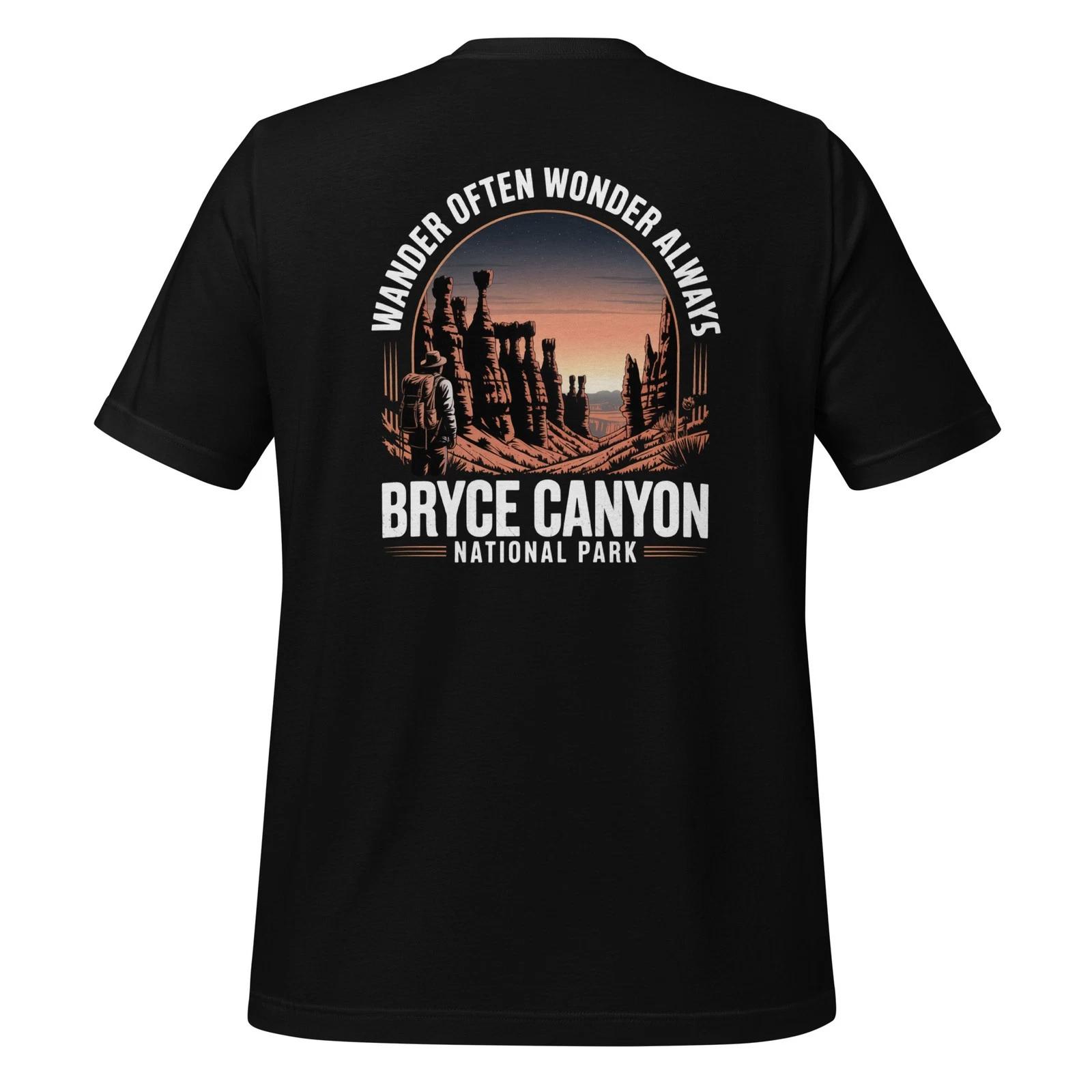 Bryce Canyon National Park Shirt Unisex Hiking Tee Desert Nature Adventure Top XL