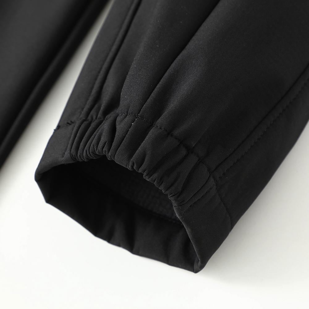 Autumn Winter Lightweight Hooded Soft Shell Jacket, Fashion Warm Jacket for Male Female, Couples Coat Windproof Waterproof Outdoor Business Leisure