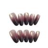 Press On Nails Medium Stiletto Glitter Fake Nails Press Ons with Design Reusable Acrylic False Nail Full Cover Glue On Nail Stick On Nail for Women