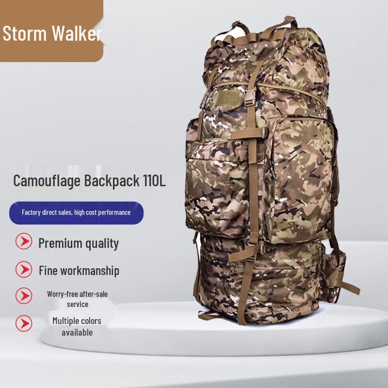Stormwalker 110L Camouflage Backpack