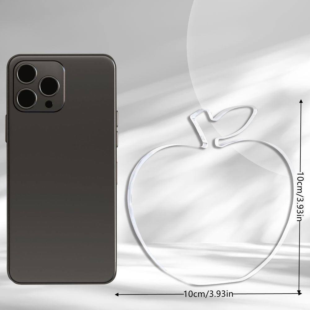 

Apple Teacher Keepsake - Acrylic Thank You & Graduation Gift for Educators чистый