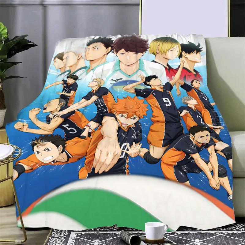 Hot Anime Haikyuu! Printed Blanket Picnic Blankets Warm Blanket Soft and Comfortable Blanket Home Travel Birthday Gift