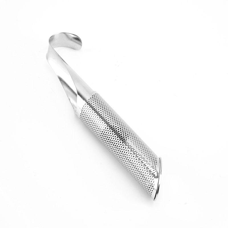 Tea Filter Pipe Shape Loose Leaf Diffuser Strainer Steel Tea Infuser Teapot Accessories Kitchen Utensils