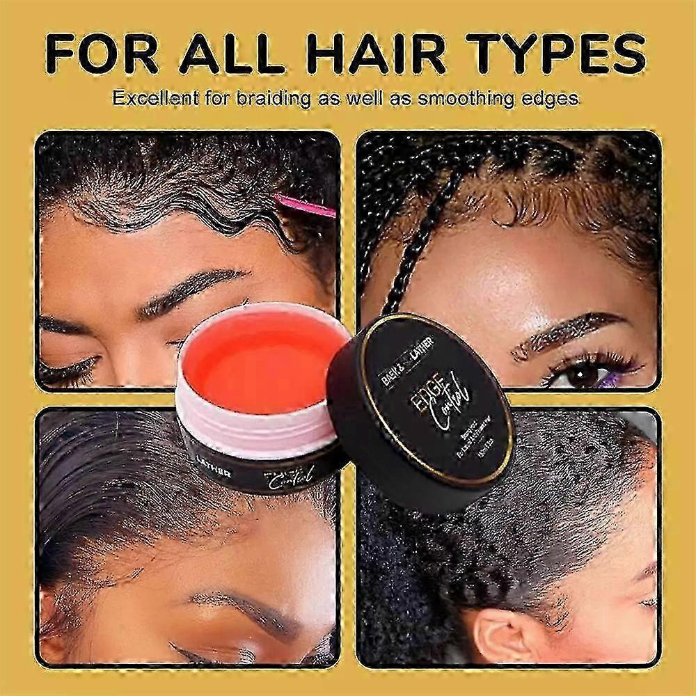 BASK LATHER Edges Control Hair GelStrong Hold, Thick Edges Styling GelHOTNew Z