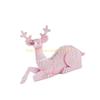  Christmas Reindeer Resin Ornament Weather Resistant Indoor Outdoor Festival Display Deer Statue Decoration