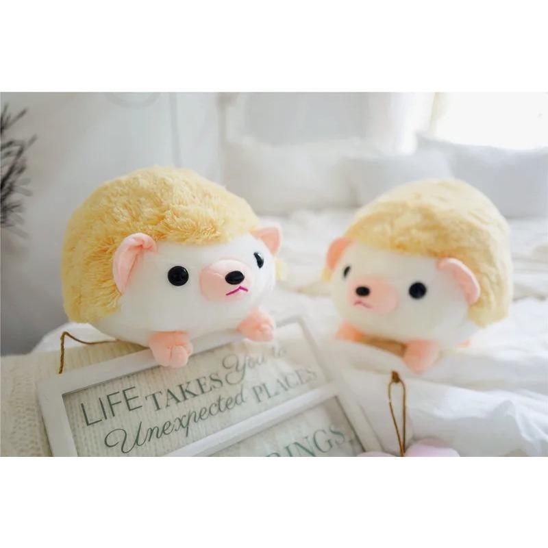 Cute Cartoon Plush Hedgehog Dolls Soft Cotton Stuffed Kawaii Baby Toys Birthday Gifts for Kids