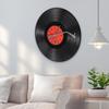 Ultra-Quiet Vinyl Record Wall Clock Hanging Music Decor Home Decor Household Wall Clock  Gift