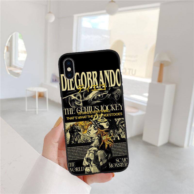 

LO56 JoJos Bizarre Adventure Phone Case for Samsung Galaxy S20 S21 S22 Ultra FE + Plus A21S A22 A24 A25 A26 A30 A30S A31 Galaxy A26 5G