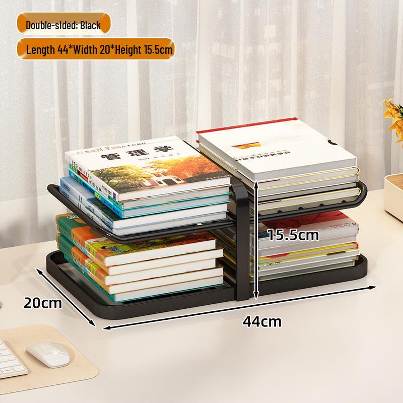 Desktop Book Organizer and Storage Rack