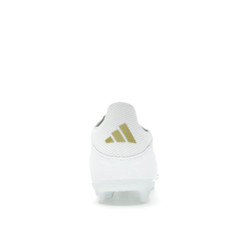 Adidas Adizero F50 League Laceless FG MG Day Spark Pack Unisex Sneakers White Cloud-White Gold-Metallic IE0608