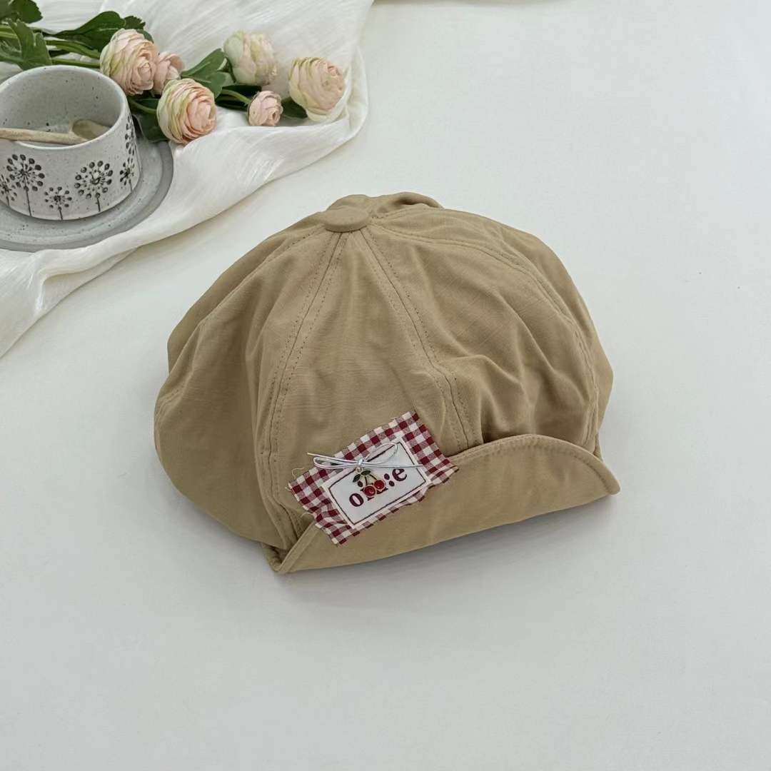 Весенняя личность креативный нишевый дизайн модный тренд повседневная универсальная кепка One size fits all хаки