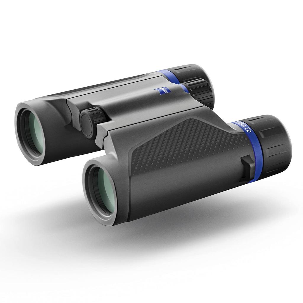 Zeiss Binoculars Terra ED Pocket 10x25 Roof Prism Type 10x 25mm Aperture ED Lens Tough Compact Fully Waterproof Gray 653948 &