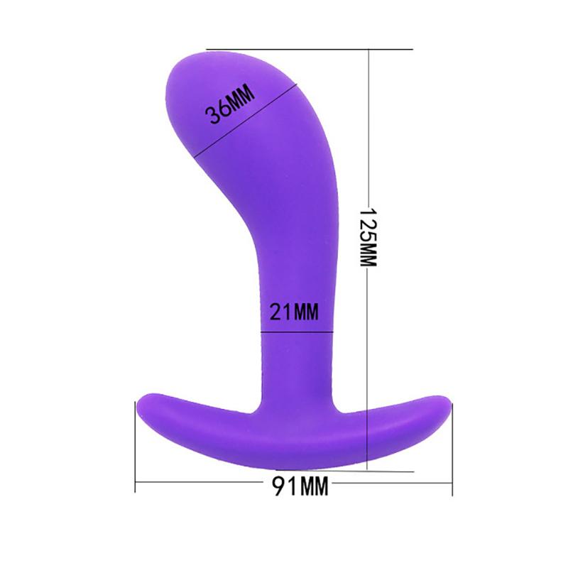 1/3Pcs Beginner Silicone Butt Plug Anal Plug For Men Prostate Massager For Gay Mini Anal Bullet Vibrator Sex Toy For Men Women