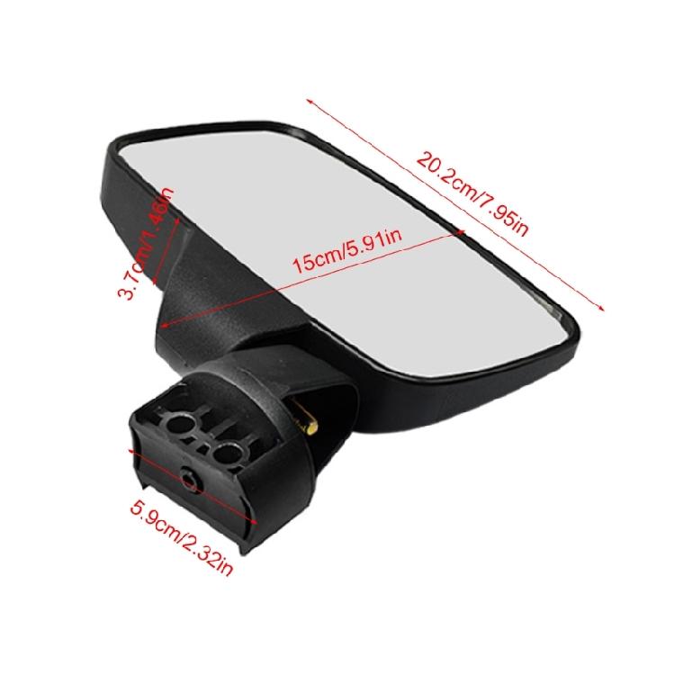 Car Side Mirrors Shatter Proof Designs Side Mirrors Pair Heavy Duty Side Mirrors with Adjustable Clamp Car Spare Part