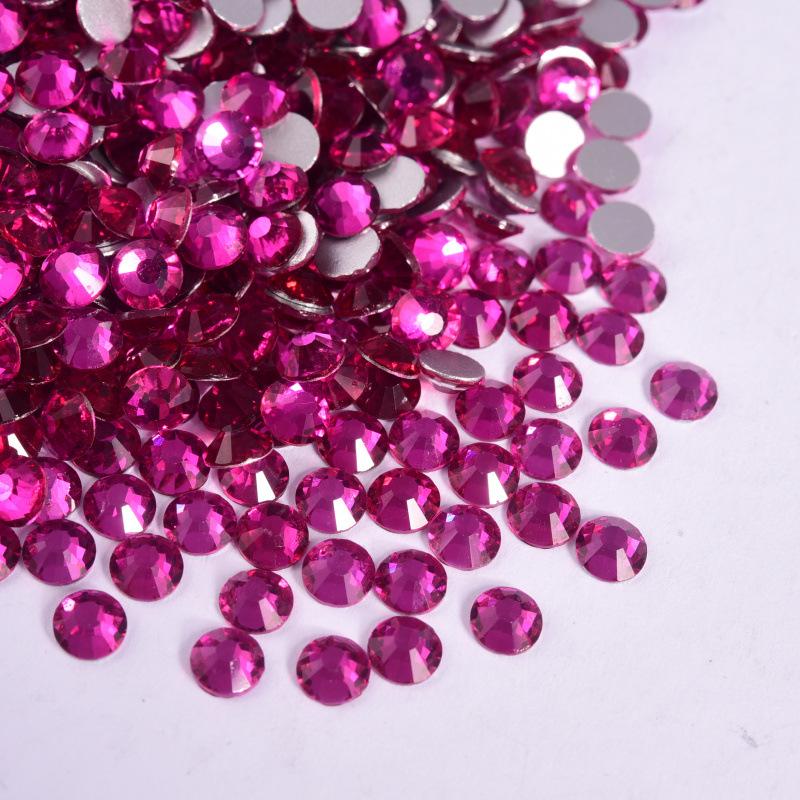 Kristallglas Nagelkunst Flacher Boden Diamant DIY Strass Handytasche Schönheit Guomao A Schmuckzubehör