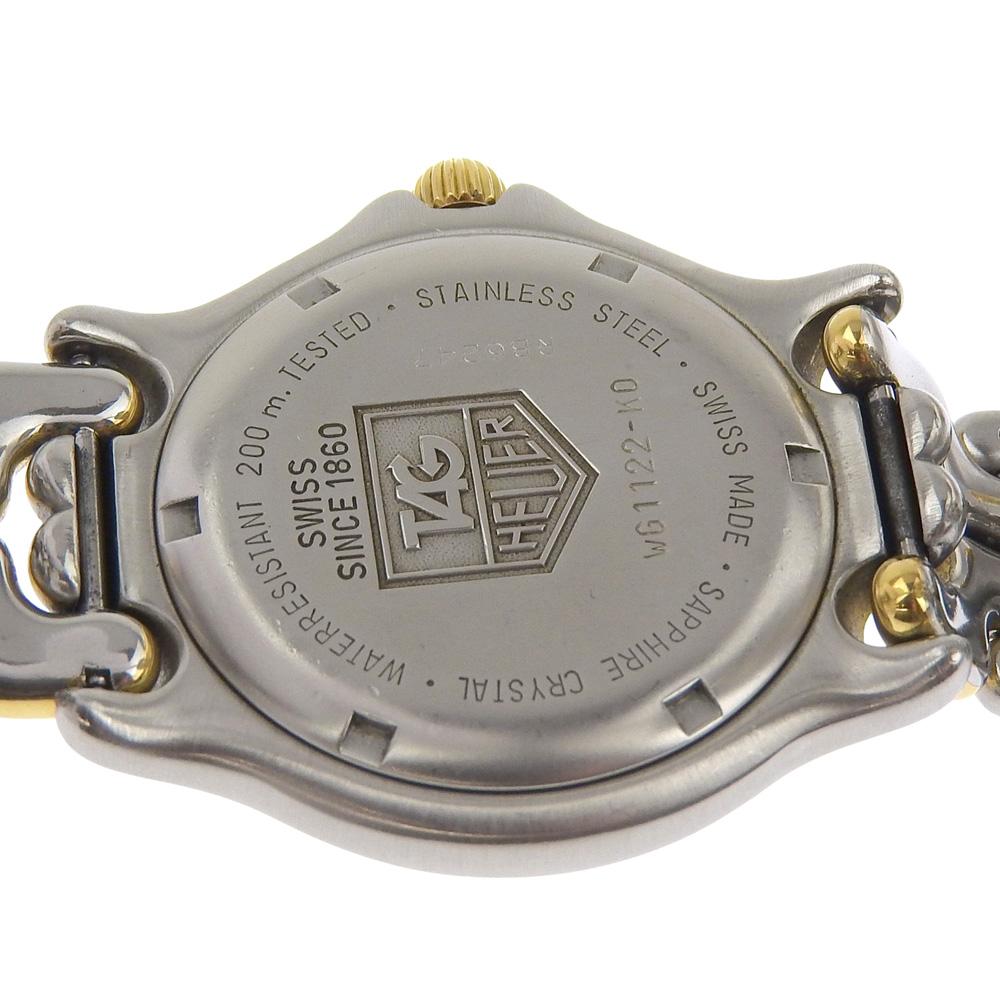 TAG HEUER professional Watches WG1122-KO Silver WhiteDial Stainless Steel Quartz Analog display mens Used