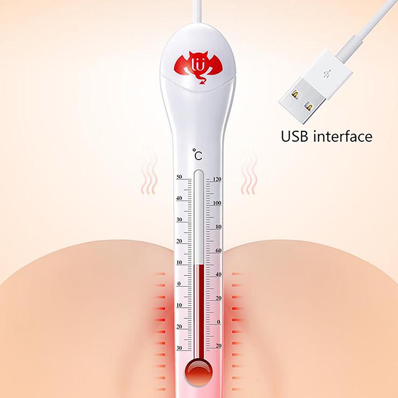 Smart Thermostat Usb Heating Rod Quickly For Male Masturbator Cup Sex Dolls Anal Vagina Warmer Sex Toys For Men Adult Sex Toys