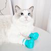Cat Claw Protector Bath Feeding Bathing Shoes Foot Cover Anti-Scratch for Cats Pet Grooming Silicone Paw Nail Cover Boots