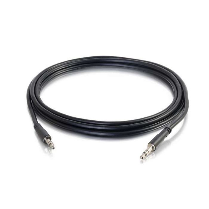 C2G Slim 10ft Slim Aux 3.5mm Audio Cable M-M Câble audio mini stéréo-téléphone 3,5 mm (M) pour mini stéréo-téléphone 3,5 mm (M)…