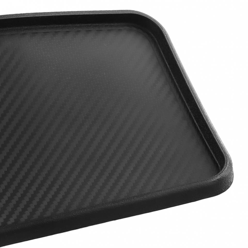 Silikon Halkfri Förvaringsfångare Pad Matta 200x128mm Tillbehör för Instrumentbräda Fram