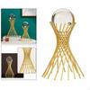 With Geometric Stand Ornaments Desk Statues Sculpture Decor - for Living Room Bedroom Office Desktop