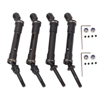 RC Front and Rear Driveshaft Stainless Steel Easy Using RC Front and Rear CVD Driveshaft for SLASH