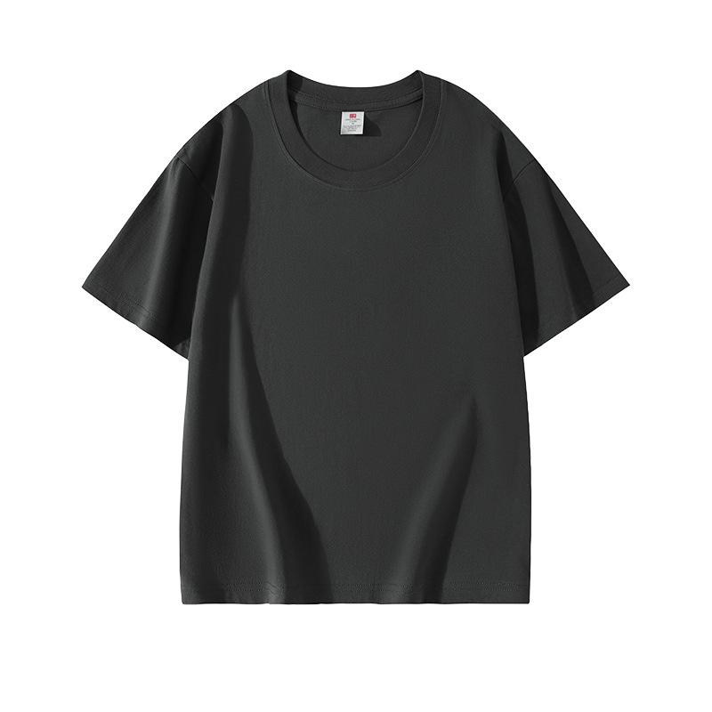 VEZFAA Women's Fashion Casual Solid Color Print Summer Spring Short Sleeve O-Neck Blouses & Shirts