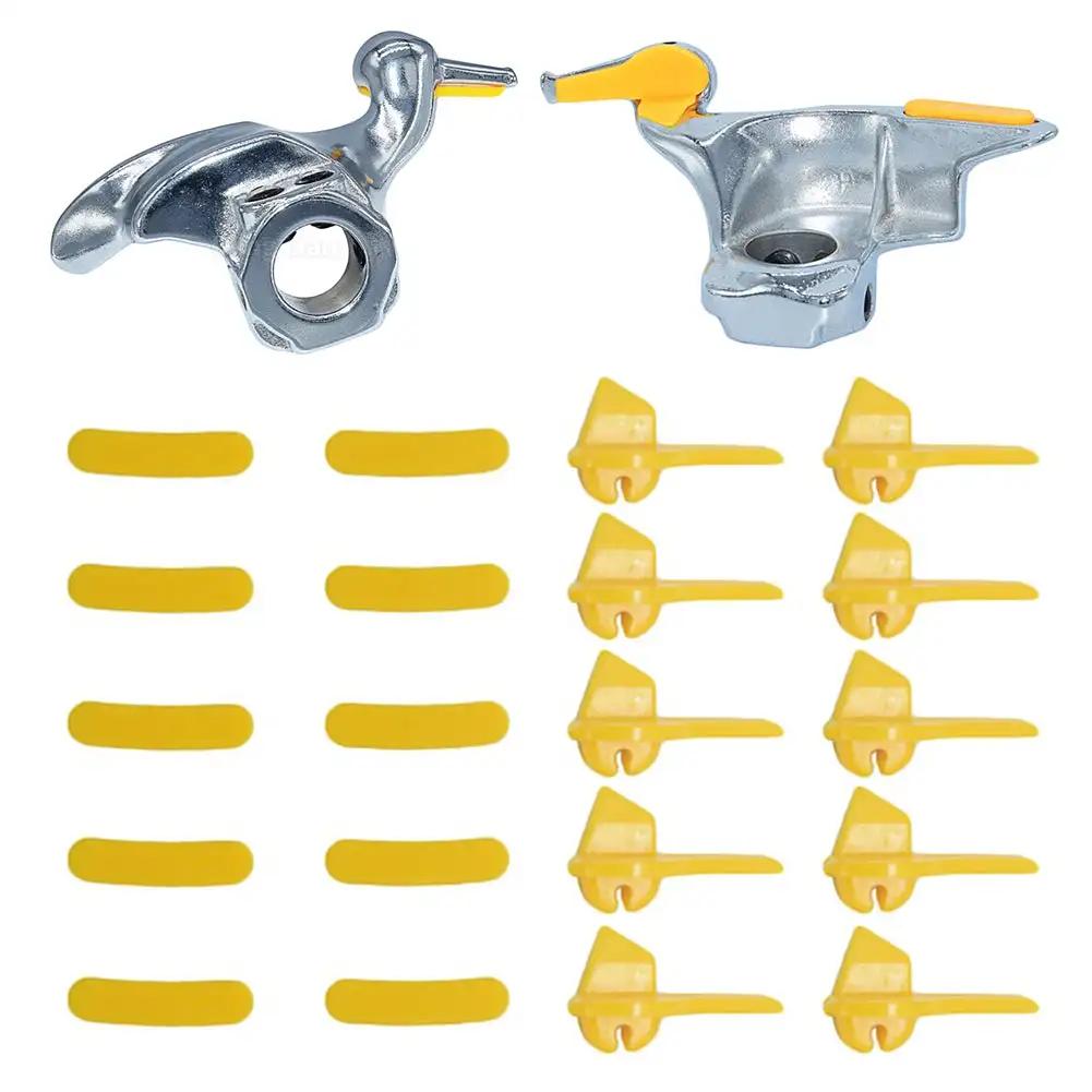 1/10 Pairs Mount Demount Head Inserts for Car Tyre Changer Wheel Rim Protector Tire Dismounting Repair Helper