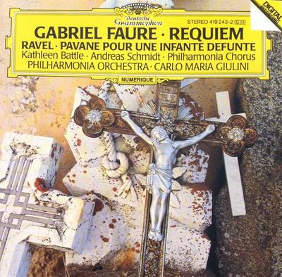 CD GABRIEL FAURÉ / MAURICE RAVEL - KAT - Requiem / Pavane Pour Une Infante D 4192432 Deutsche Grammo 1986 Europe Classical Used