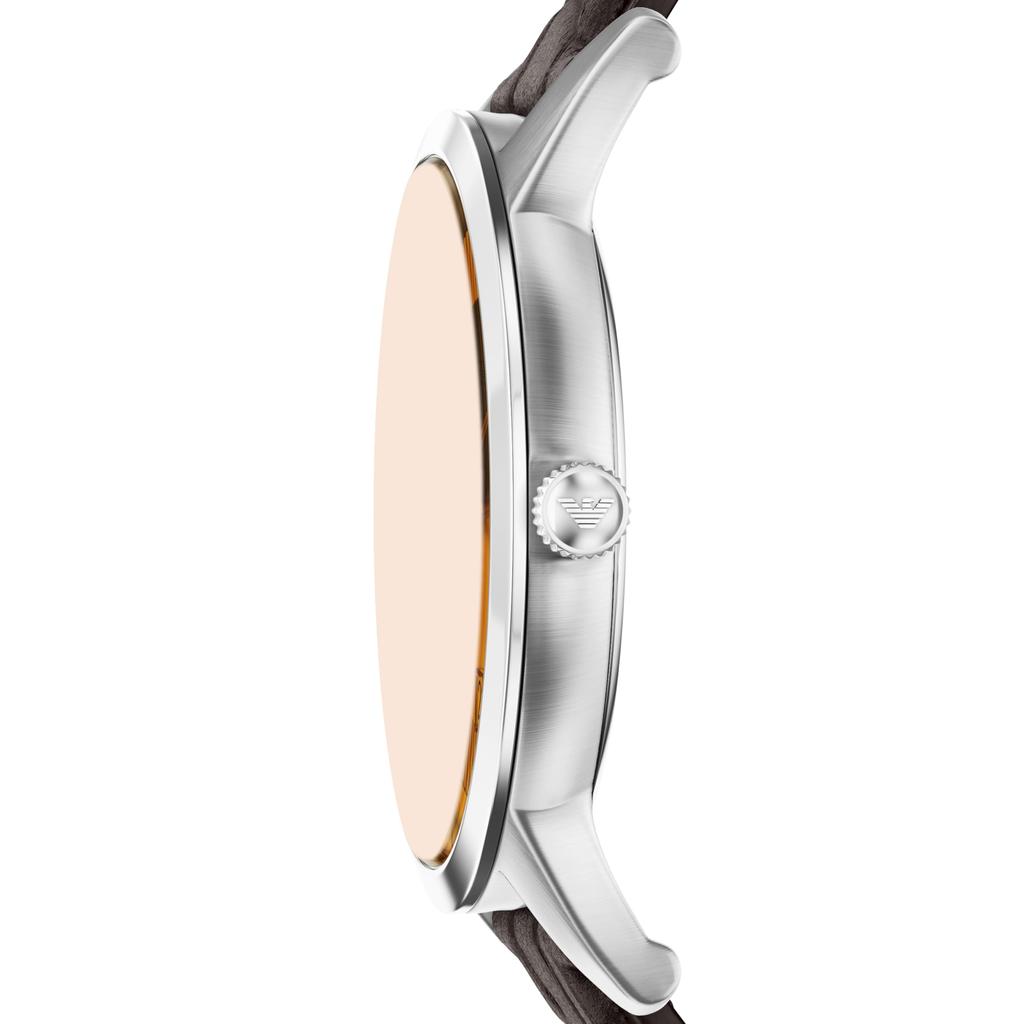 Emporio Armani Analog Leather Watch AR11783 Men's