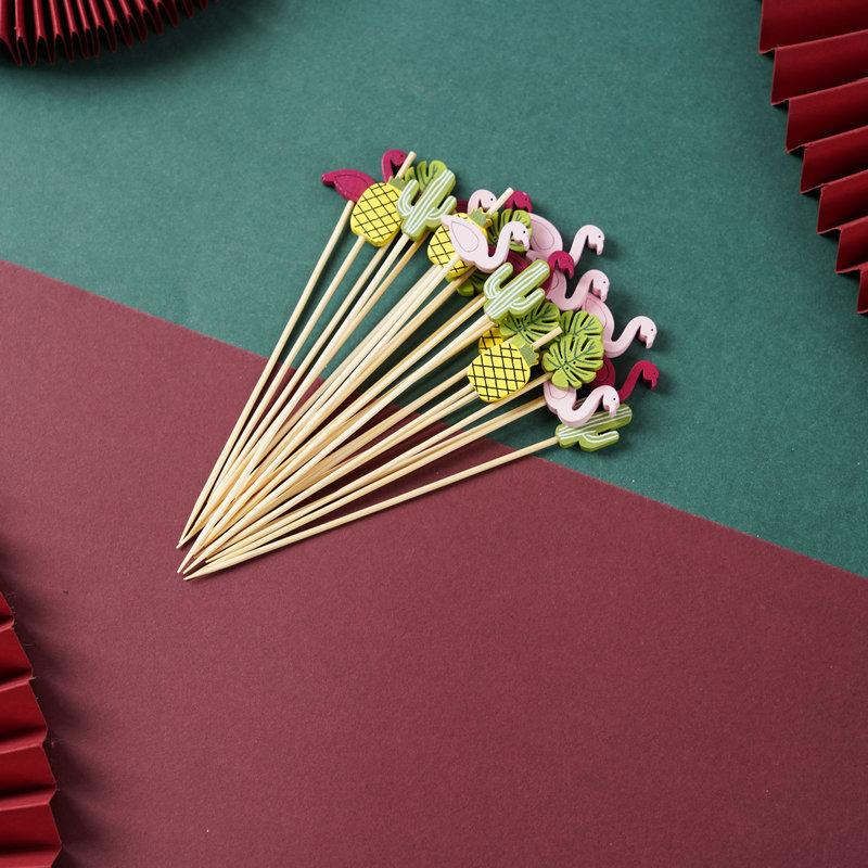 

Одноразовая фруктовая палочка Помидоры на палочках палочка креативная зубочистка палочка для сэндвича фруктовая палочка бамбуковая палочка декоративная палочка 100 шт. 12cm