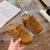 Fashion Women's Shoes Women's Closed Toe Slippers Women's Sandals Retro Fashion Garden Clog Slide 2025 New  Slipper