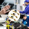 1/4" SAE Male Refrigerant R22 R12 R410a Angled Shut-Off Ball Valve Adapter Air Conditioning Charging Hoses AC Refrigerant Tools