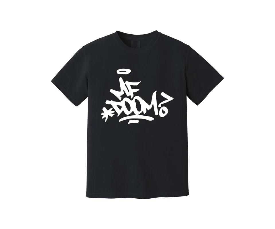 MF Doom Heavyweight T-shirt - ? Doomsday, Madlib, Madvillain, Metal Face 90s rap 4XL